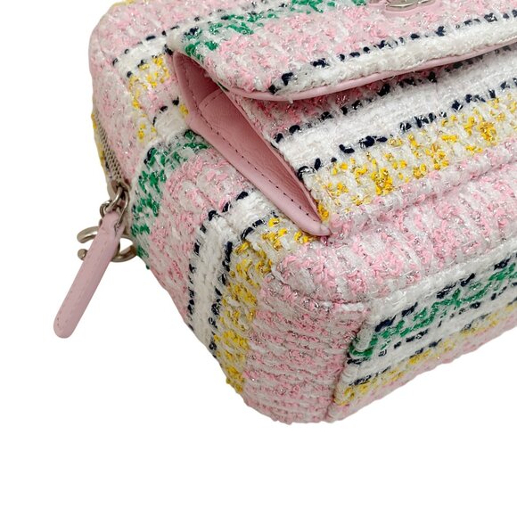 Chanel 2024 Pink Tweed Mini Backpack main image 6